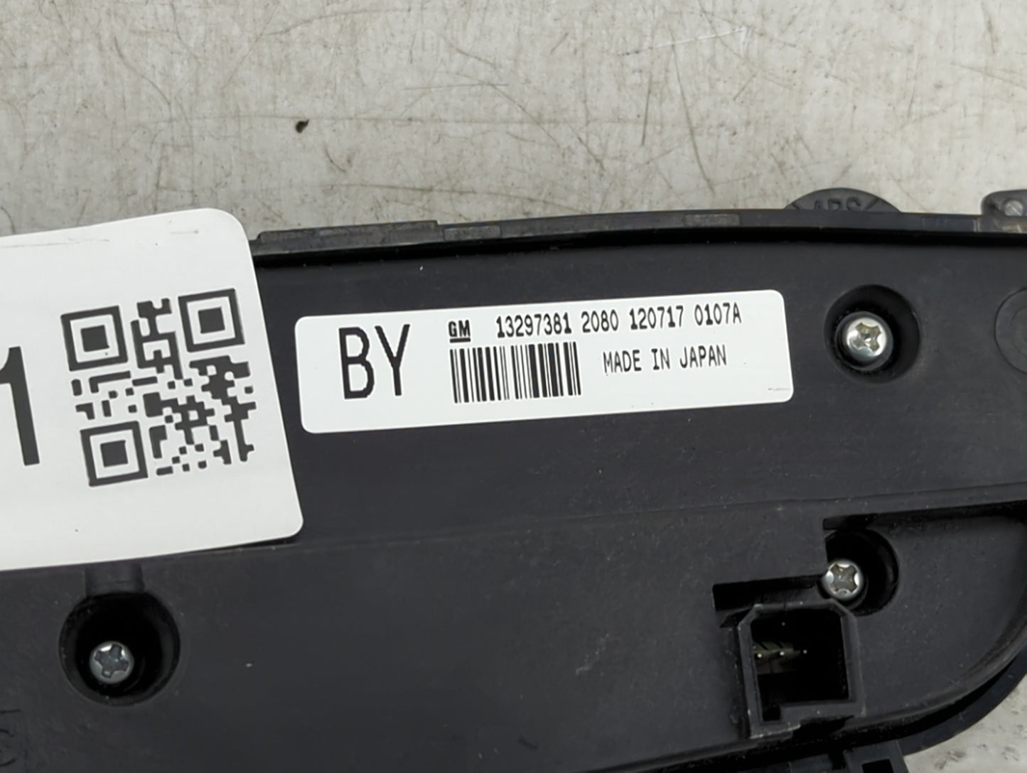2011-2013 Buick Regal Climate Control Module Temperature AC/Heater Replacement P/N:13297381 Fits Fits 2011 2012 2013 OEM Use