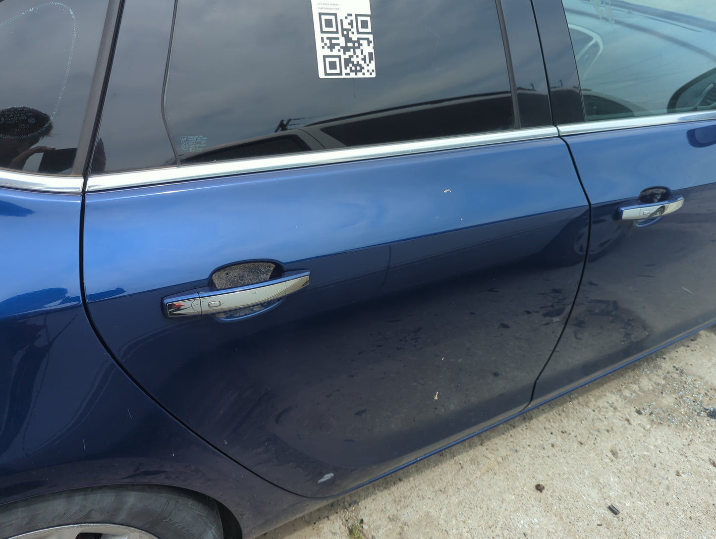2012-2014 Buick Verano Passenger Rear Door Oem - Oemusedautoparts1.com