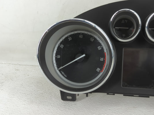 2013 Buick Verano Instrument Cluster Speedometer Gauges P/N:22978276 Fits OEM Used Auto Parts