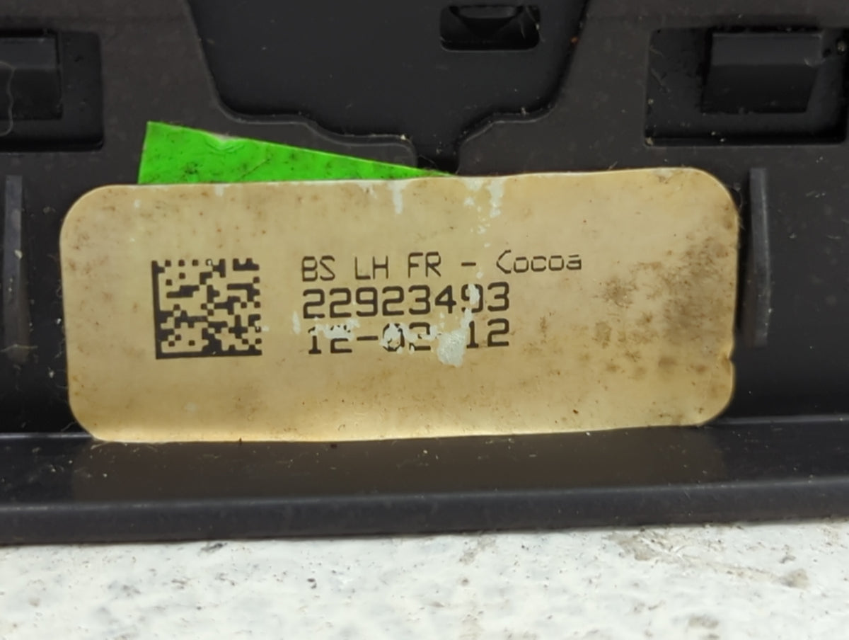 2012-2014 Buick Verano Master Power Window Switch Replacement Driver Side Left P/N:22923493 Fits Fits 2011 2012 2013 2014 20