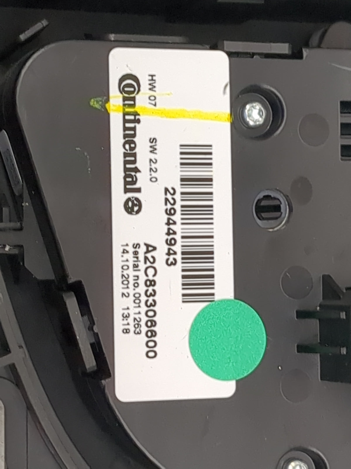 2012-2017 Buick Verano Climate Control Module Temperature AC/Heater Replacement P/N:A2C83306600 22944943 Fits OEM Used Auto