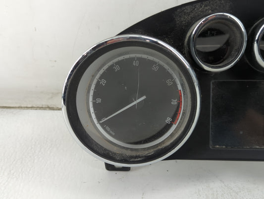 2013 Buick Verano Instrument Cluster Speedometer Gauges P/N:22978276 Fits OEM Used Auto Parts
