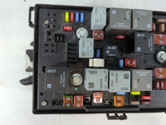 2013-2016 Buick Verano Fusebox Fuse Box Panel Relay Module P/N:22938539 Fits Fits 2013 2014 2015 2016 OEM Used Auto Parts