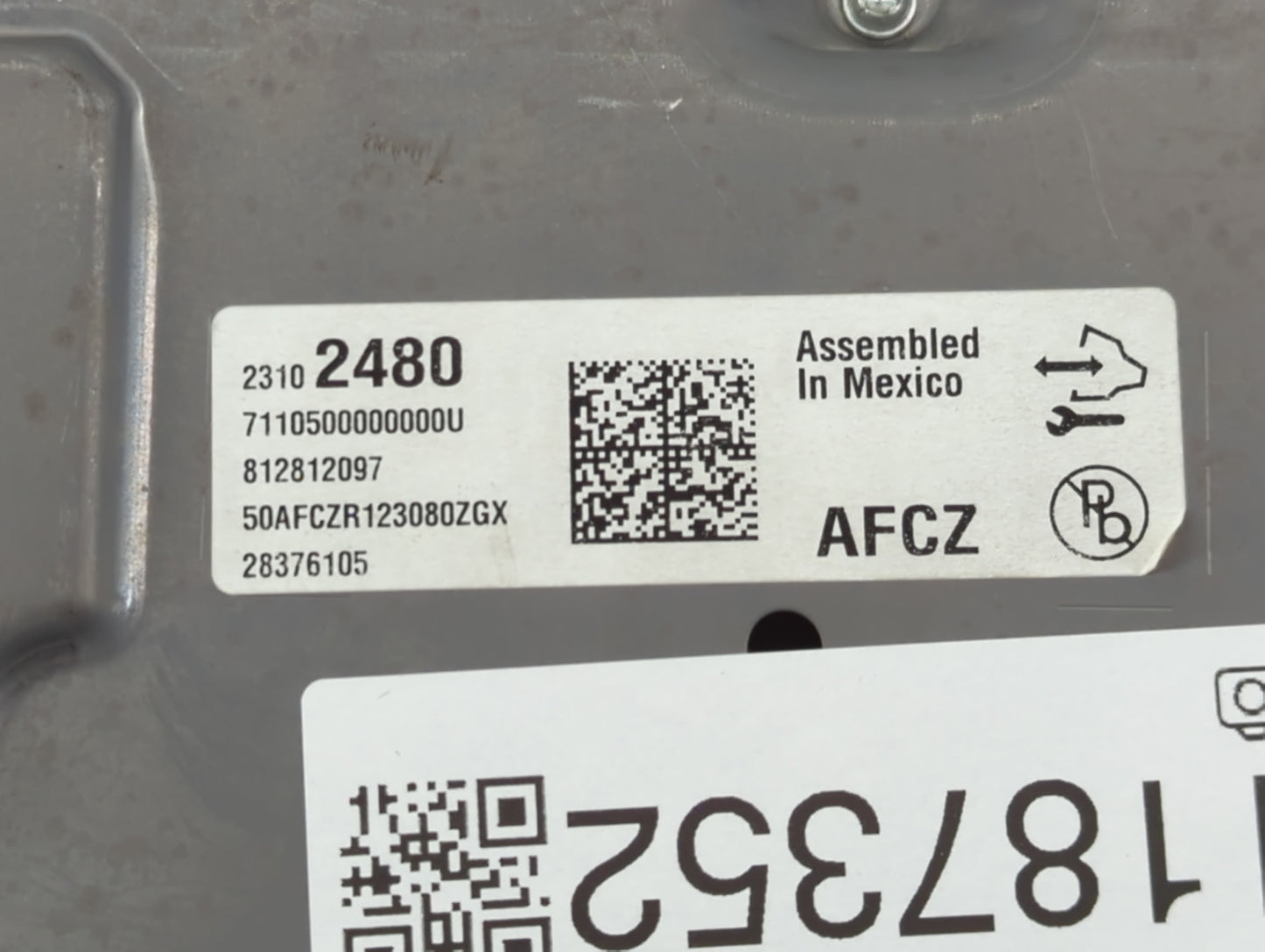 2013 Cadillac Ats Instrument Cluster Speedometer Gauges P/N:23102480 Fits OEM Used Auto Parts - Oemusedautoparts1.com