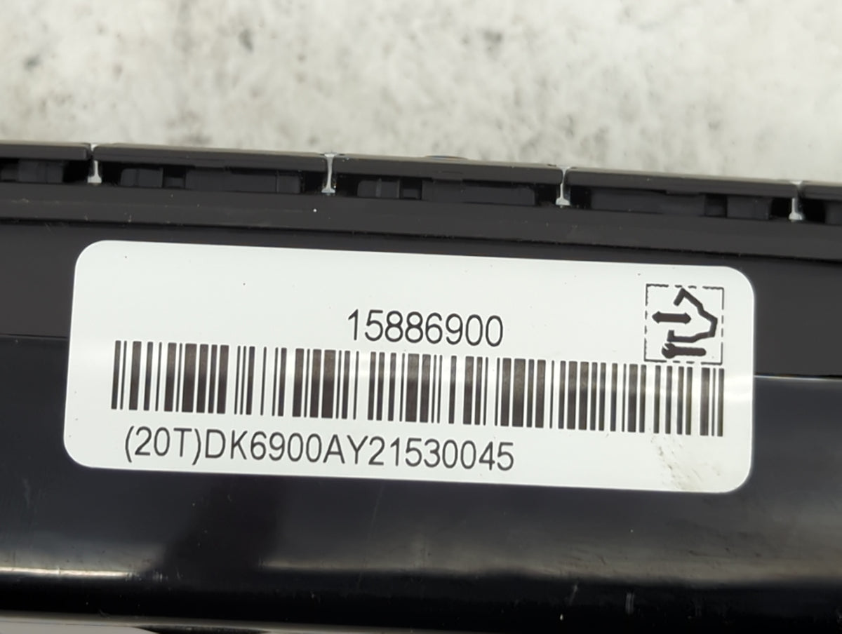 2007-2014 Cadillac Escalade Climate Control Module Temperature AC/Heater Replacement P/N:15886900 Fits OEM Used Auto Parts -