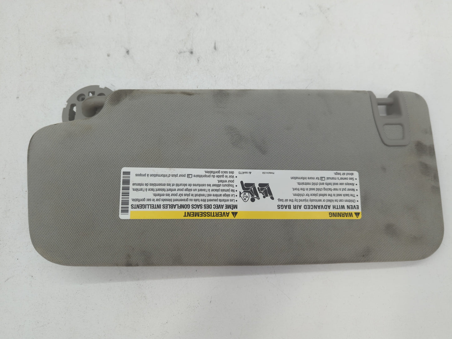 2010-2014 Cadillac Srx Sun Visor Shade Replacement Passenger Right Mirror Fits Fits 2010 2011 2012 2013 2014 OEM Used Auto P