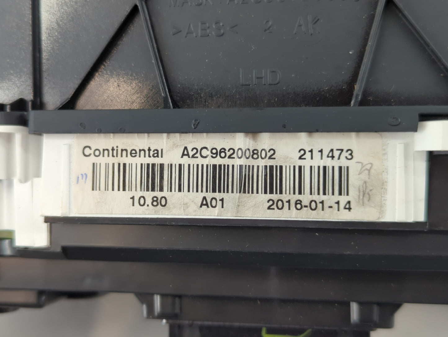 2013 Cadillac Xts Instrument Cluster Speedometer Gauges P/N:A2C96200802 Fits OEM Used Auto Parts - Oemusedautoparts1.com