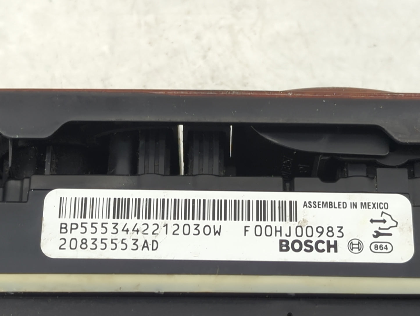 2013 Chevrolet Avalanche 1500 Master Power Window Switch Replacement Driver Side Left P/N:20835553AD BP5553442212030W Fits O