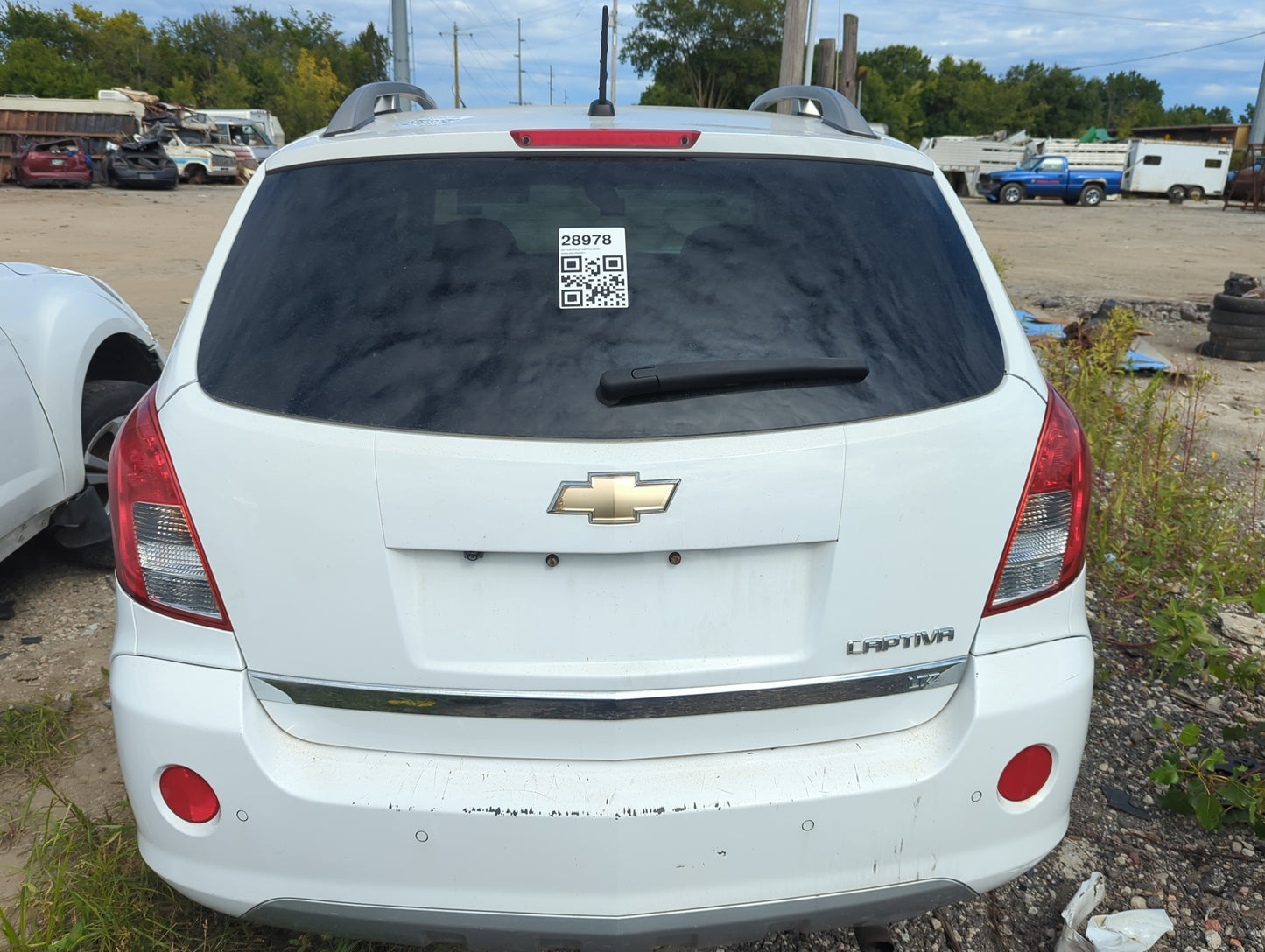 2012-2015 Chevrolet Captiva Sport Trunk/decklid/hatch/tailgate Oem - Oemusedautoparts1.com