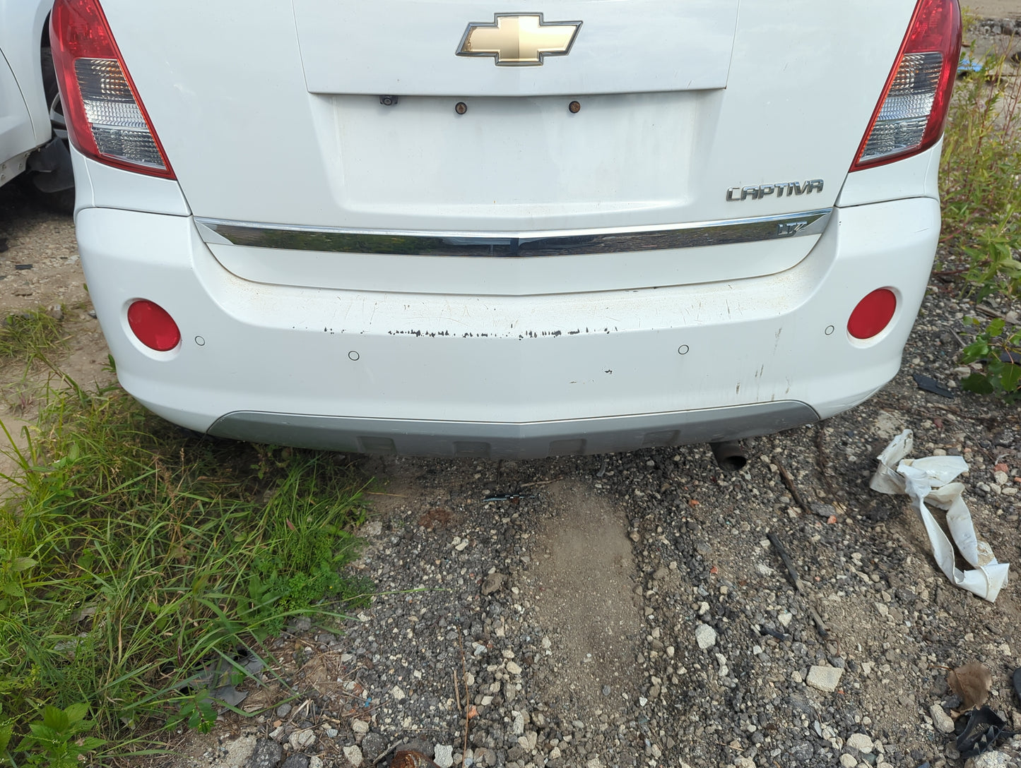 2013-2015 Chevrolet Captiva Sport Rear Bumper Assembly Oem - Oemusedautoparts1.com