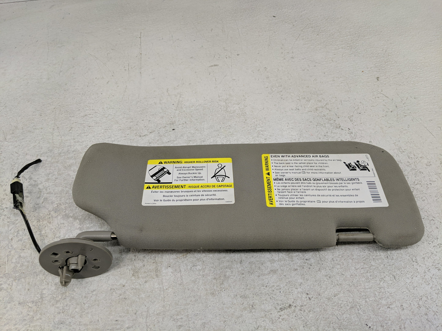 2012-2015 Chevrolet Captiva Sport Sun Visor Shade Replacement Driver Left Mirror Fits Fits 2008 2009 2010 2012 2013 2014 201