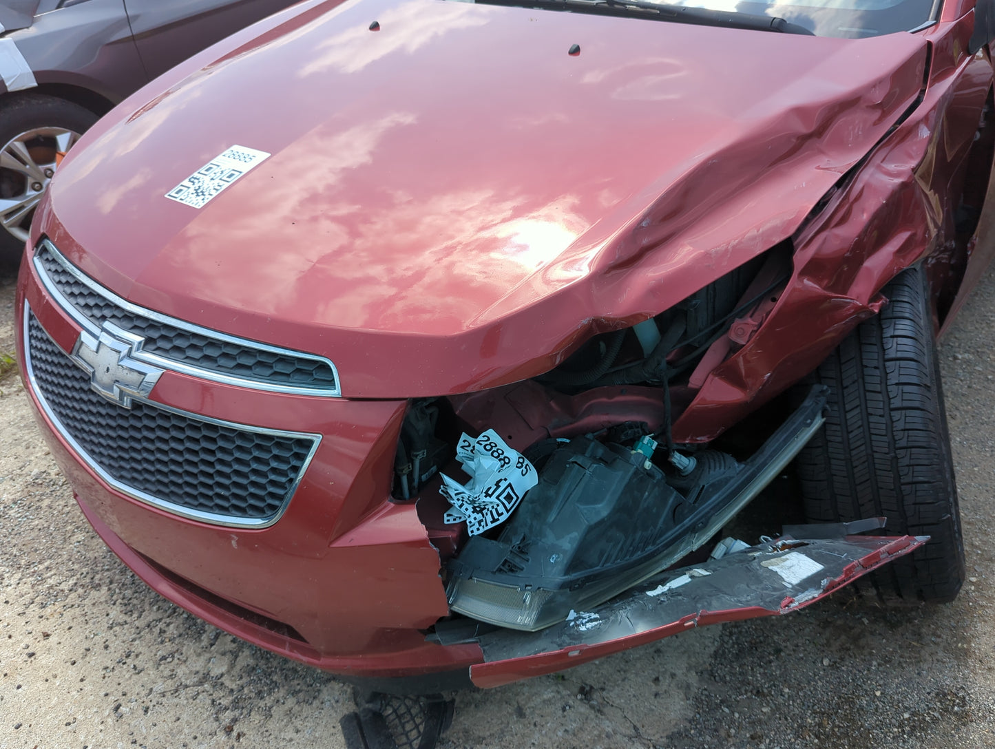 2012-2016 Chevrolet Cruze Driver Left Oem Head Light Headlight Lamp - Oemusedautoparts1.com