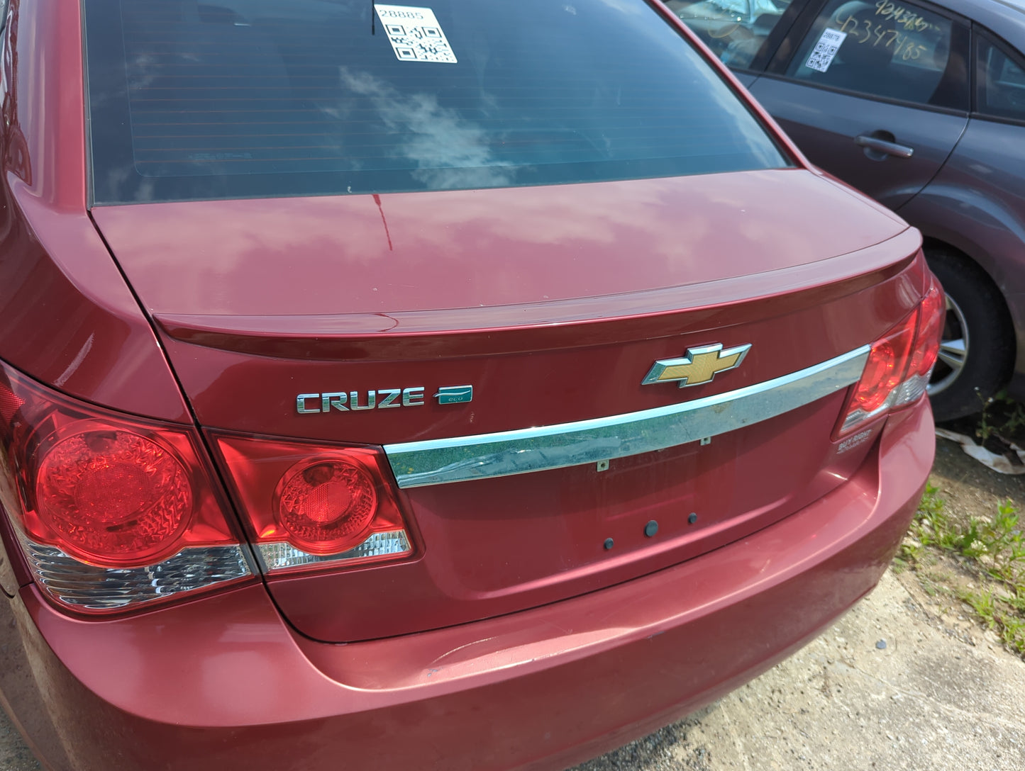 2011-2016 Chevrolet Cruze Trunk/decklid/hatch/tailgate Oem - Oemusedautoparts1.com