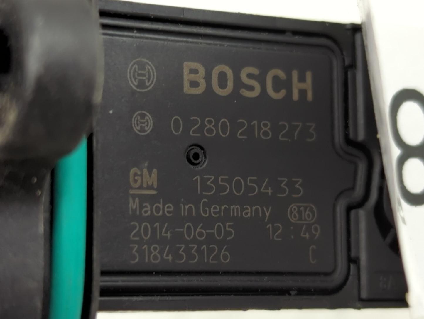 2012-2019 Chevrolet Cruze Mass Air Flow Meter Maf - Oemusedautoparts1.com