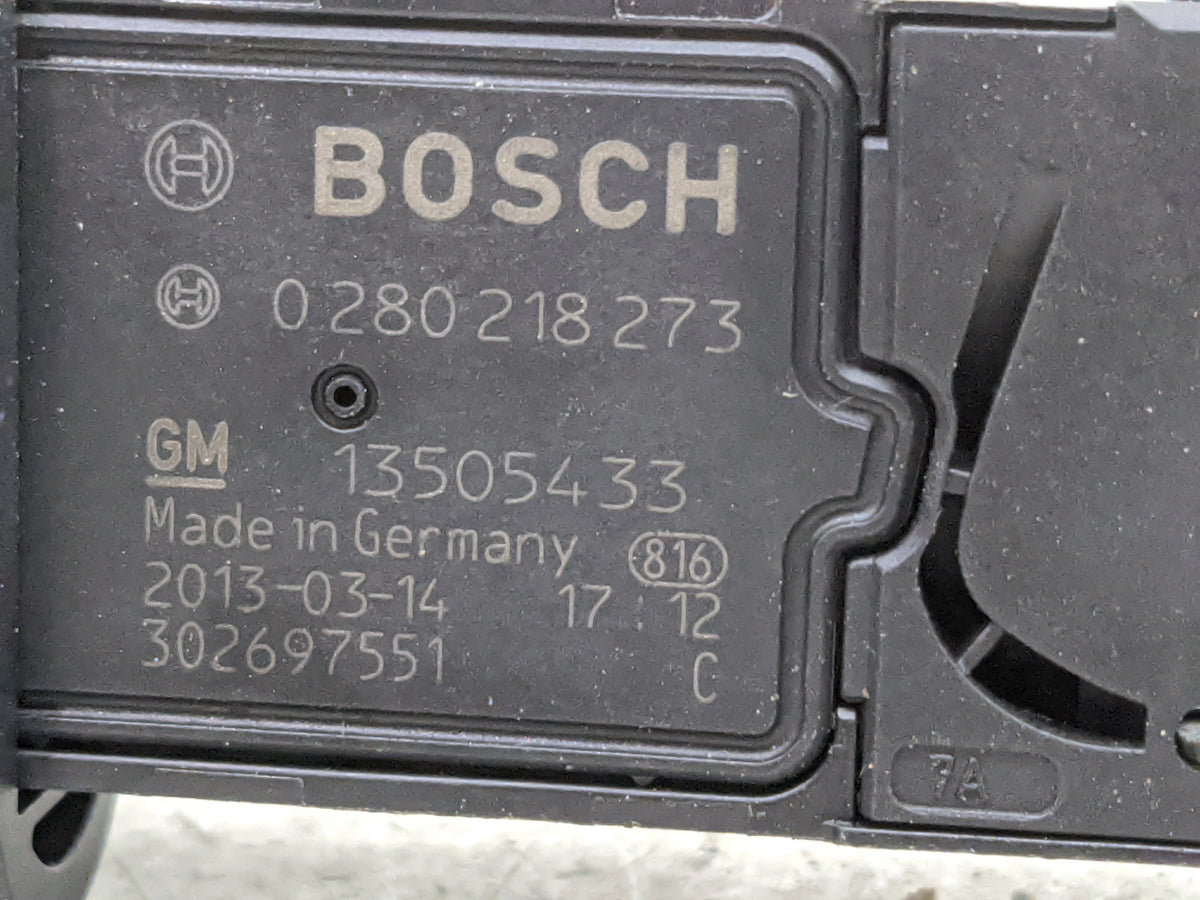 2012-2019 Chevrolet Cruze Mass Air Flow Meter Maf Sensor 1485382 - Oemusedautoparts1.com
