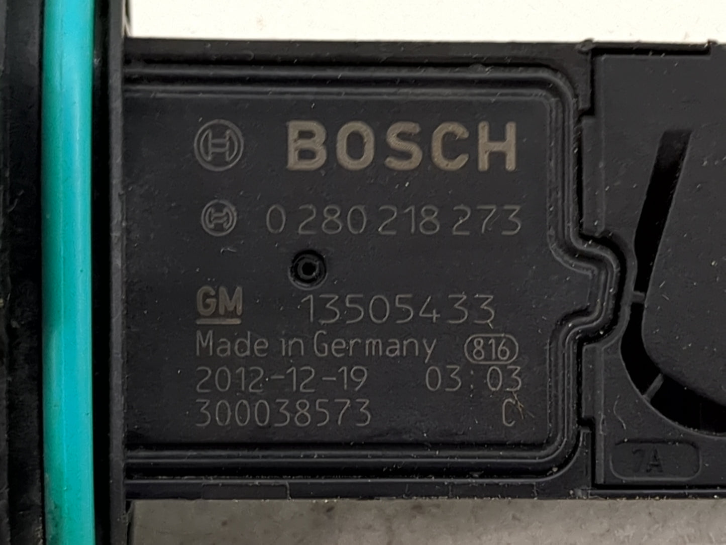 2012-2019 Chevrolet Cruze Mass Air Flow Meter Maf 1485637 - Oemusedautoparts1.com