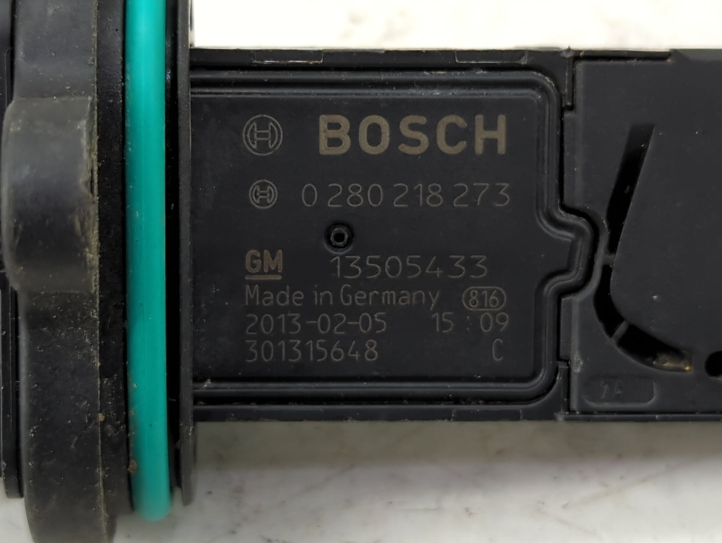 2012-2019 Chevrolet Cruze Mass Air Flow Meter Maf 1486008 - Oemusedautoparts1.com