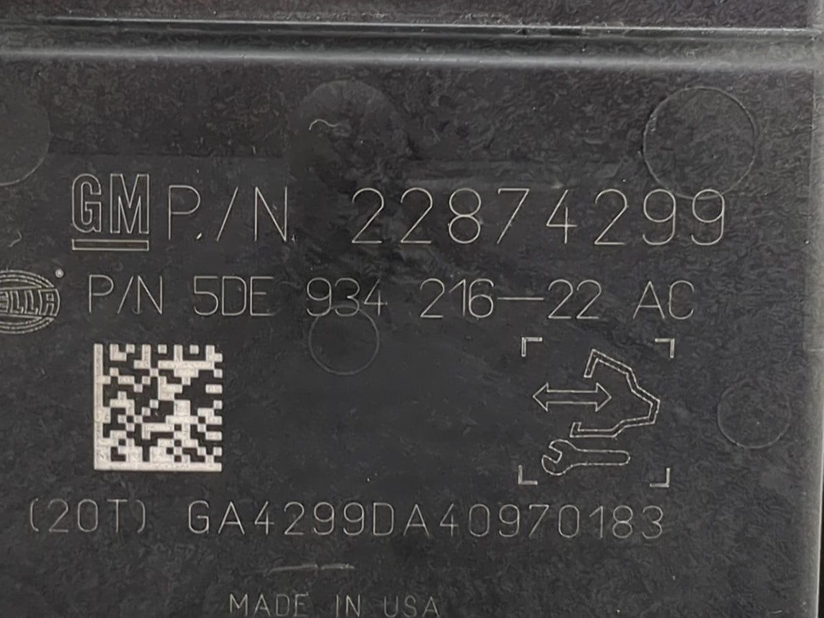 2013-2014 Chevrolet Cruze Fuel Pump Control Module 1502623 - Oemusedautoparts1.com