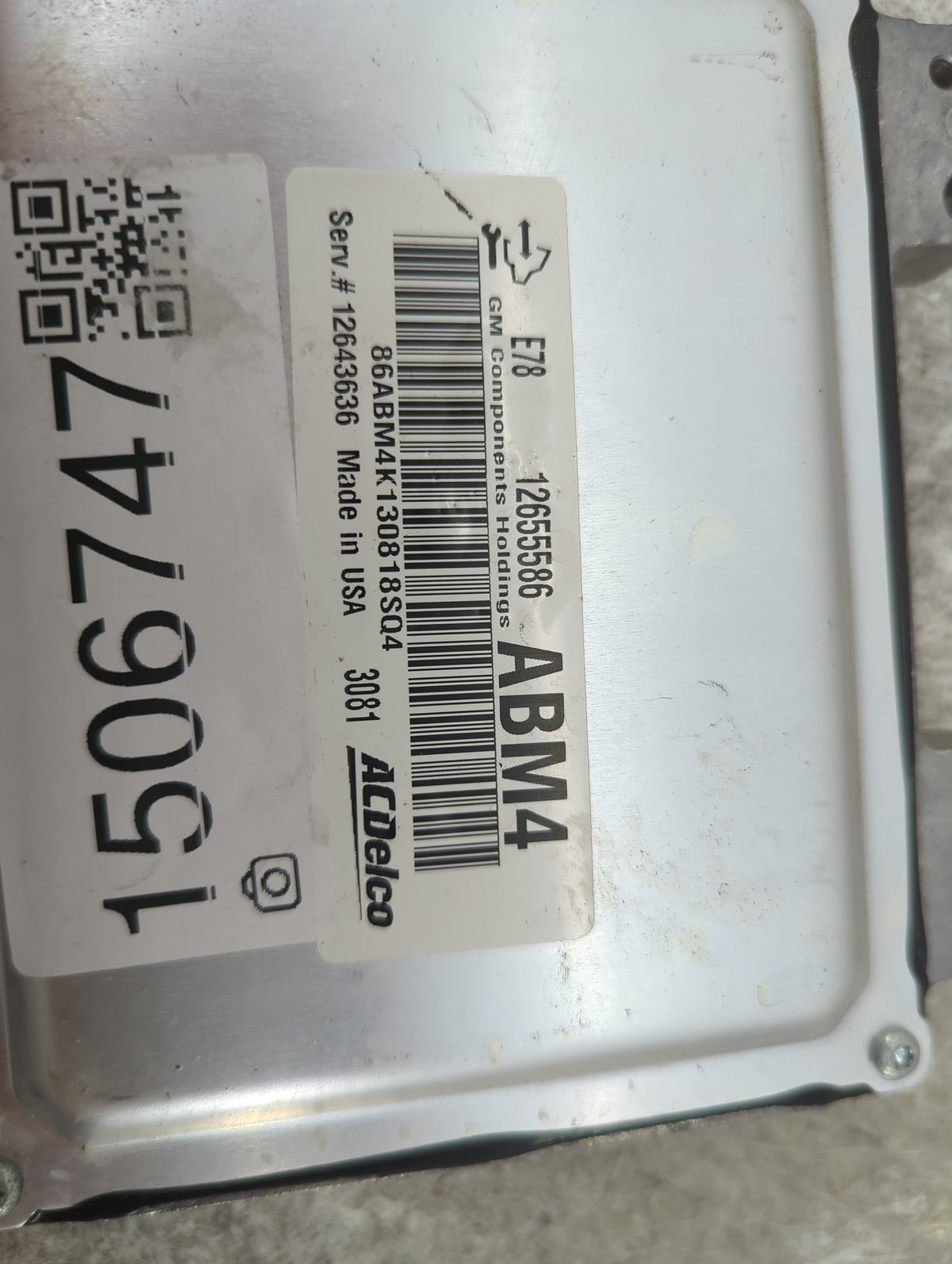 2012-2016 Chevrolet Cruze PCM Engine Control Computer ECU ECM PCU OEM P/N:12655586 12643636 Fits OEM Used Auto Parts - Oemus