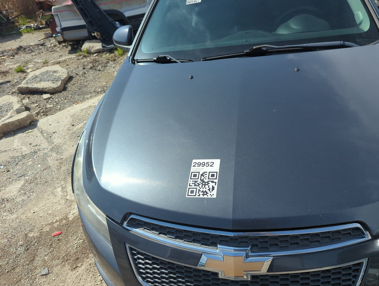 2011-2016 Chevrolet Cruze Hood Oem - Oemusedautoparts1.com