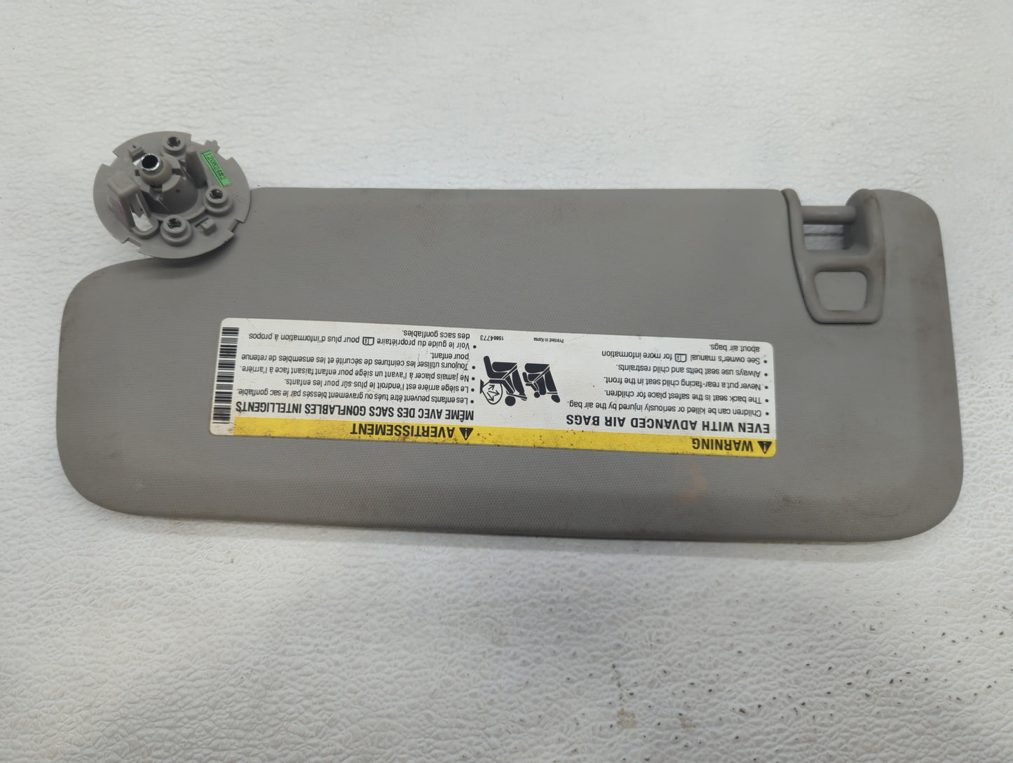 2011-2016 Chevrolet Cruze Sun Visor Shade Replacement Passenger Right Mirror Fits Fits 2011 2012 2013 2014 2015 2016 OEM Use