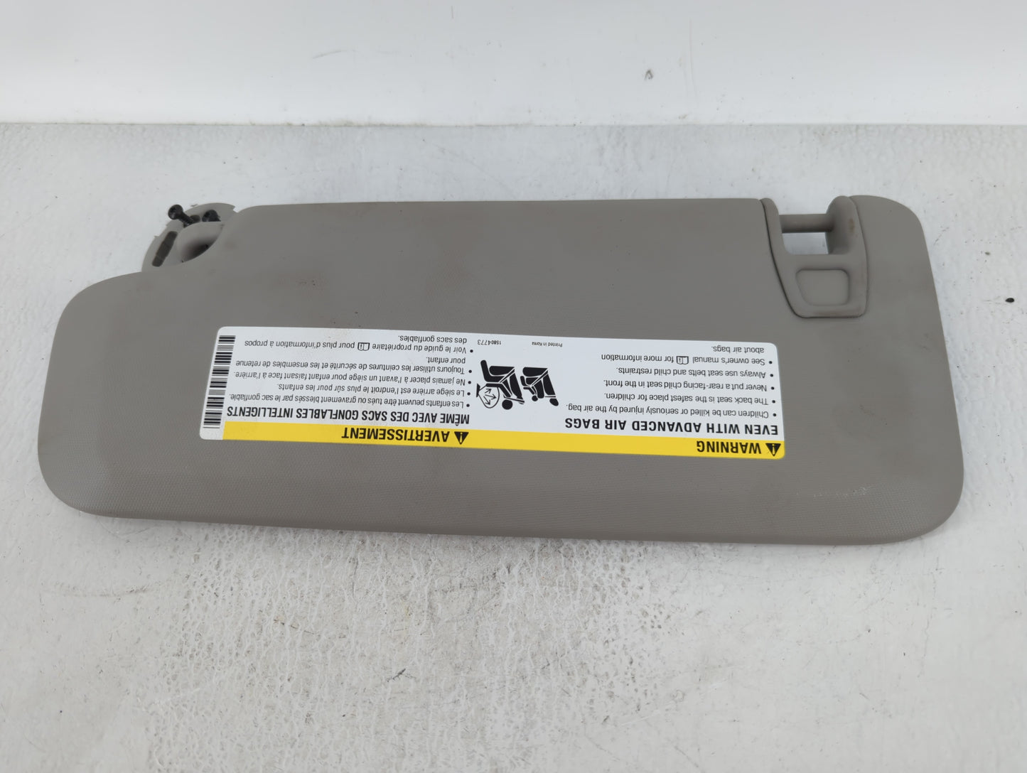 2011-2016 Chevrolet Cruze Sun Visor Shade Replacement Passenger Right Mirror Fits Fits 2011 2012 2013 2014 2015 2016 OEM Use