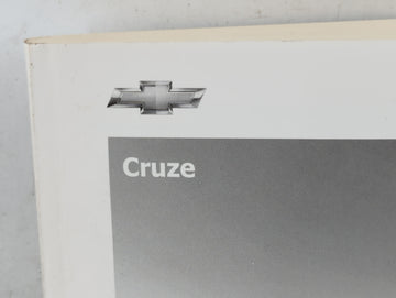 2013 Chevrolet Cruze Owners Manual Book Guide P/N:22771025 A OEM Used Auto Parts