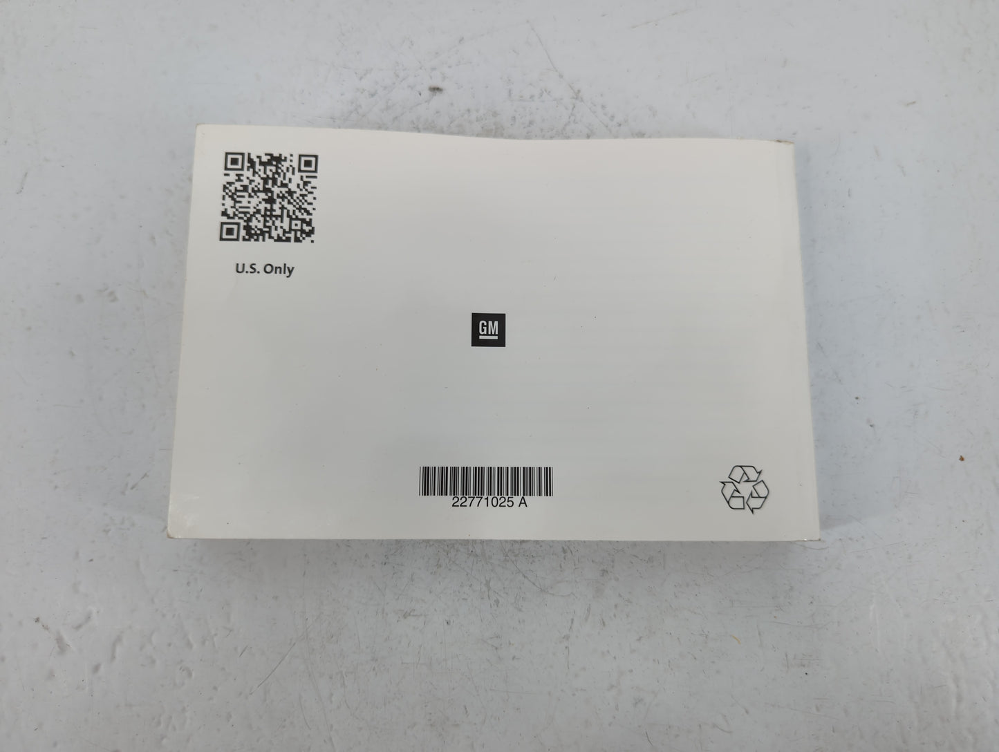 2013 Chevrolet Cruze Owners Manual Book Guide P/N:22771025 A OEM Used Auto Parts - Oemusedautoparts1.com