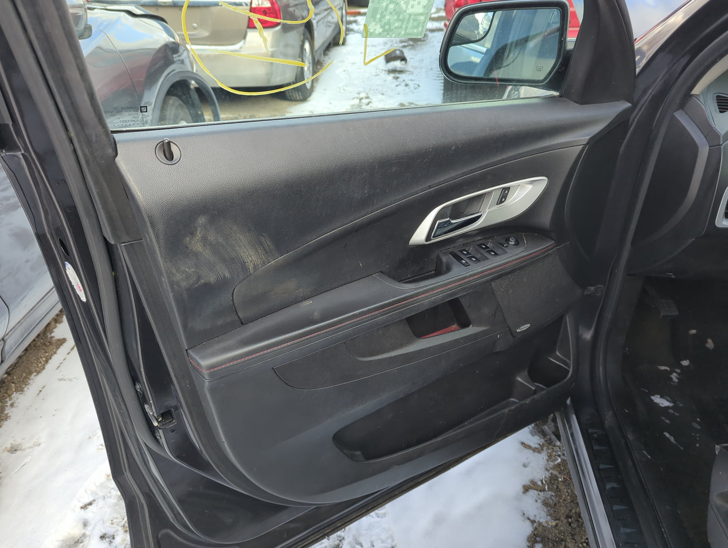 2013 Chevrolet Equinox Front Left Driver Interior Door Panel Trim 1379497 - Oemusedautoparts1.com