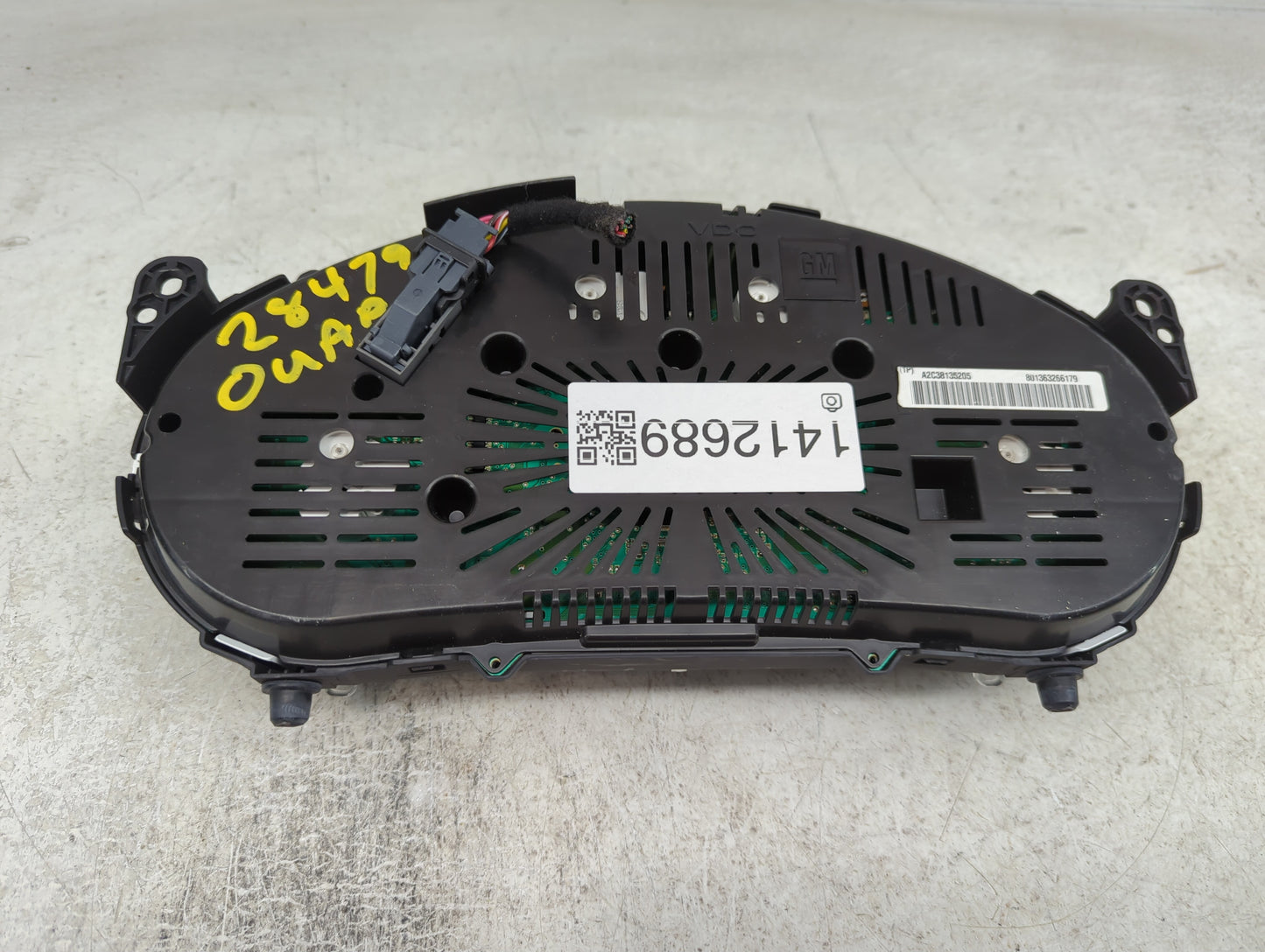 2013-2016 Chevrolet Equinox Instrument Cluster Speedometer Gauges P/N:23265863 Fits Fits 2013 2014 2015 2016 OEM Used Auto P
