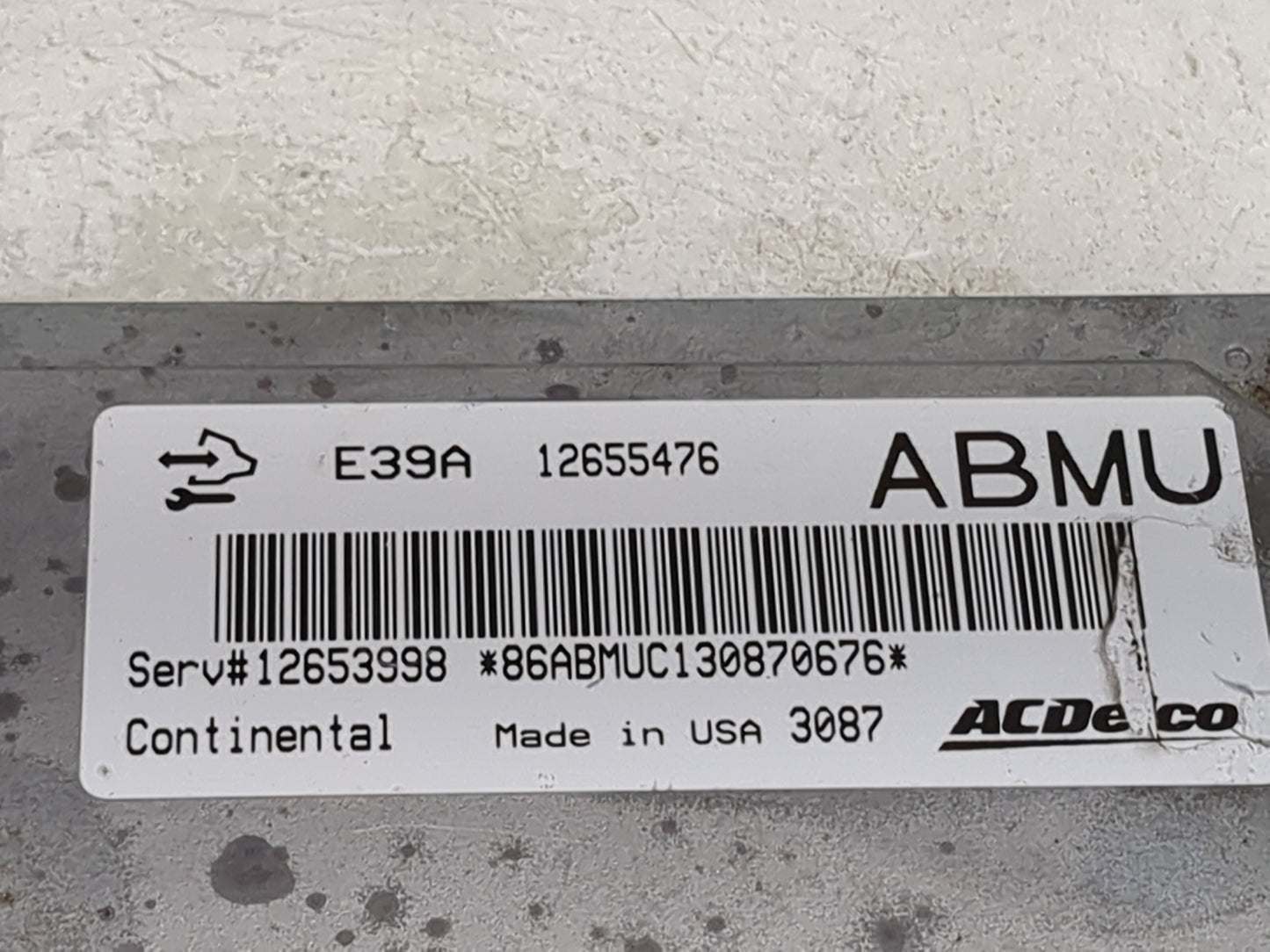 2013-2016 Chevrolet Equinox PCM Engine Control Computer ECU ECM PCU OEM P/N:12655476 12653998 Fits Fits 2013 2014 2015 2016