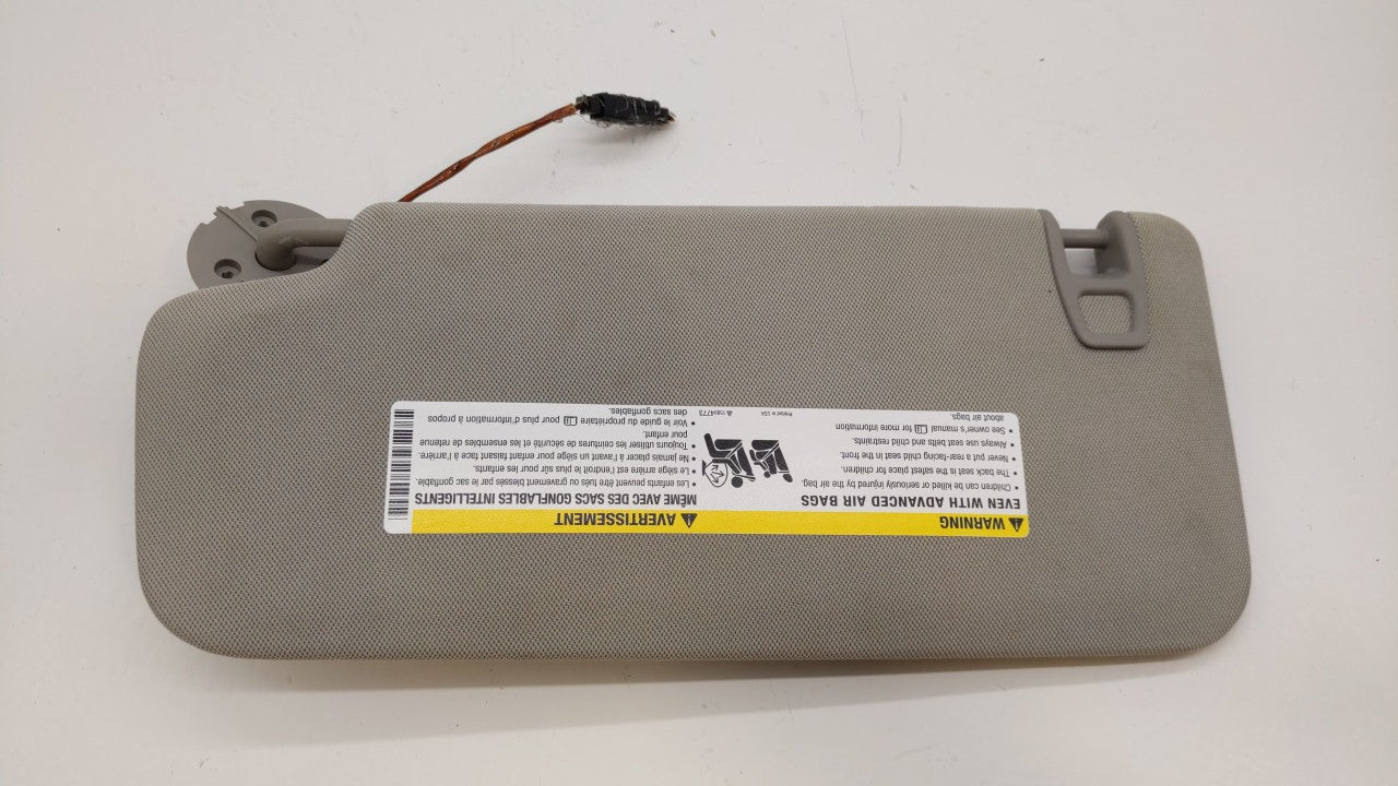 2010-2017 Chevrolet Equinox Sun Visor Shade Replacement Passenger Right Mirror Fits Fits 2010 2011 2012 2013 2014 2015 2016