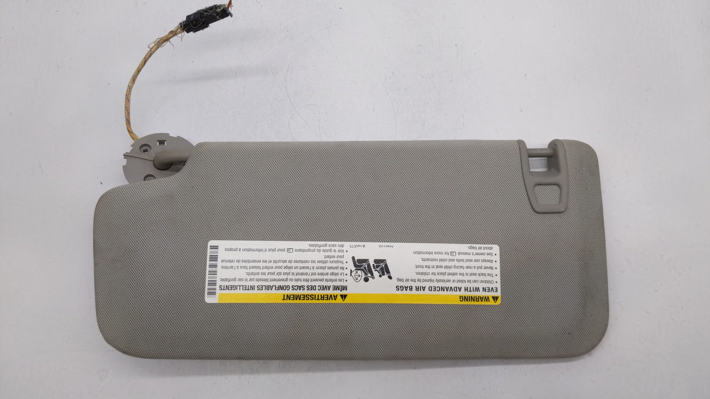 2010-2017 Chevrolet Equinox Sun Visor Shade Replacement Passenger Right Mirror Fits Fits 2010 2011 2012 2013 2014 2015 2016