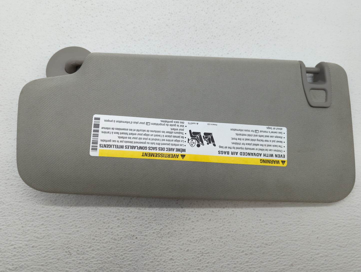 2010-2017 Chevrolet Equinox Sun Visor Shade Replacement Passenger Right Mirror Fits Fits 2010 2011 2012 2013 2014 2015 2016