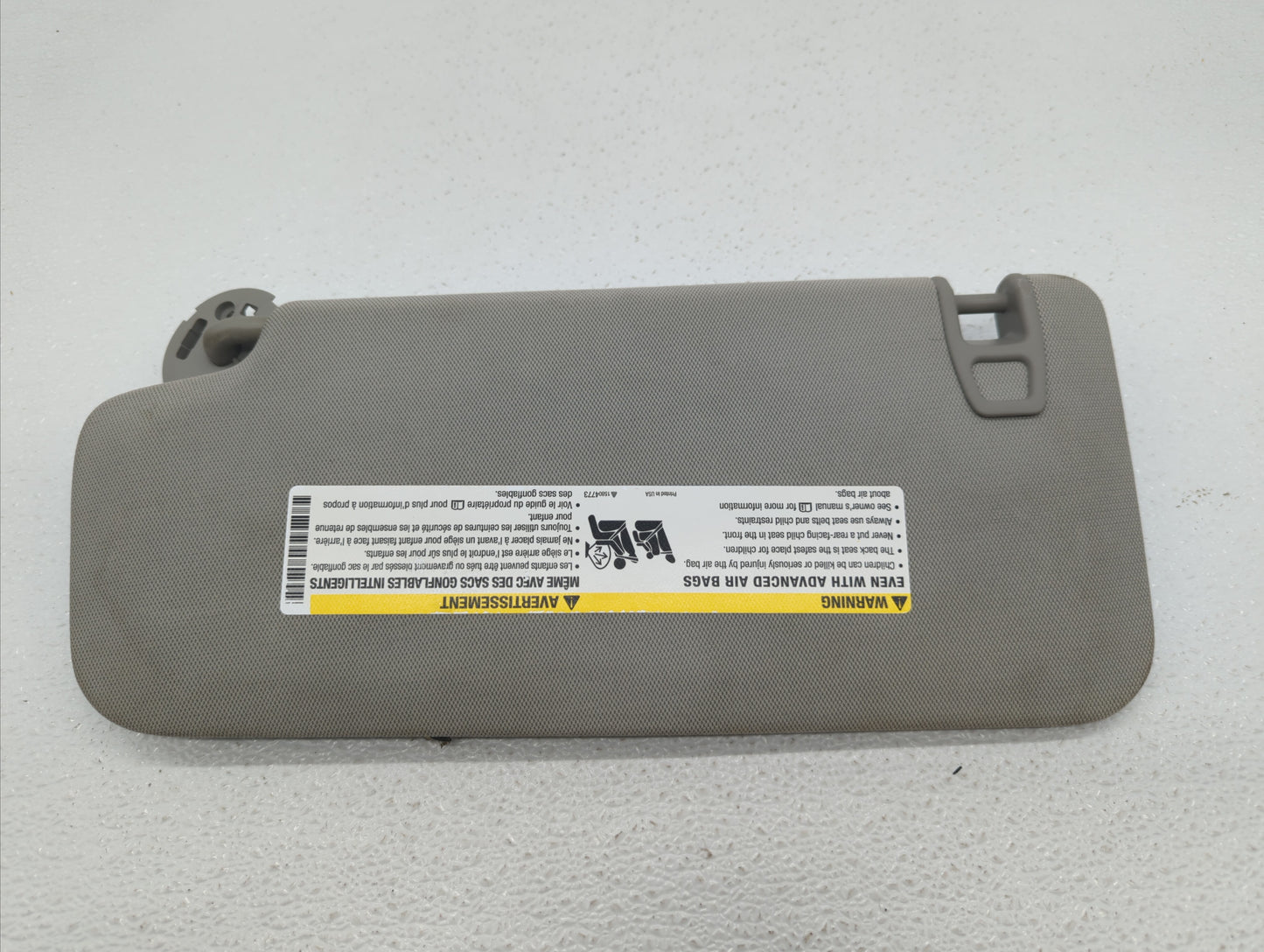 2010-2017 Chevrolet Equinox Sun Visor Shade Replacement Passenger Right Mirror Fits Fits 2010 2011 2012 2013 2014 2015 2016