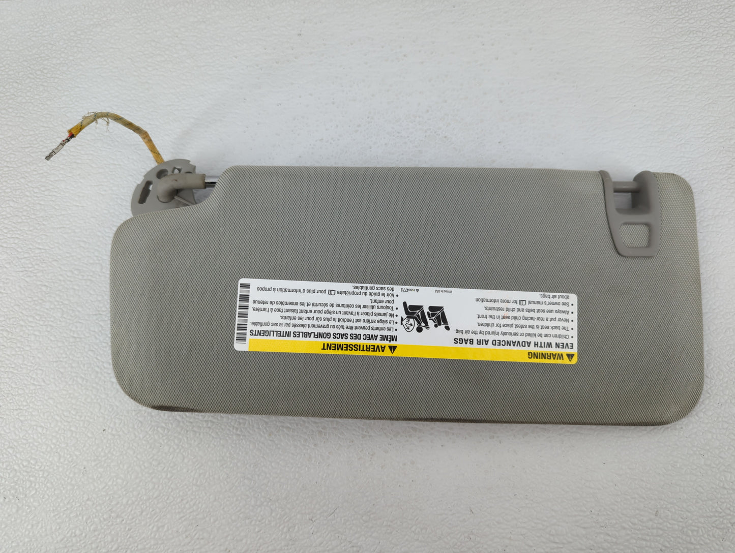 2010-2017 Chevrolet Equinox Sun Visor Shade Replacement Passenger Right Mirror Fits Fits 2010 2011 2012 2013 2014 2015 2016