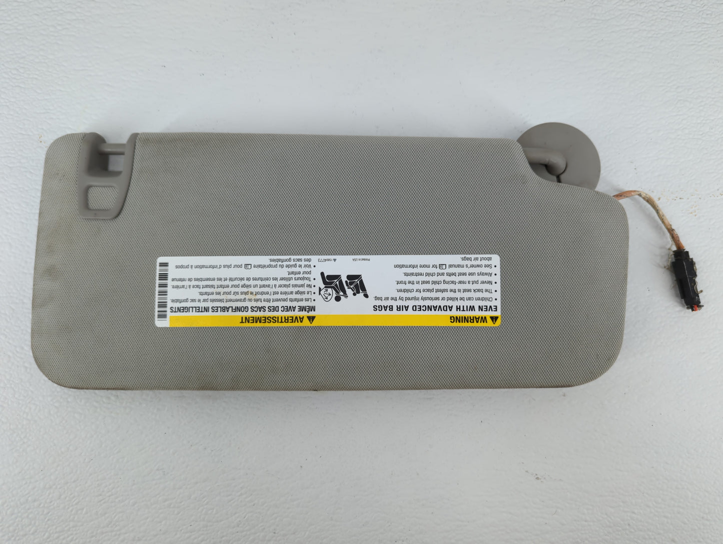 2010-2017 Chevrolet Equinox Sun Visor Shade Replacement Passenger Right Mirror Fits Fits 2010 2011 2012 2013 2014 2015 2016