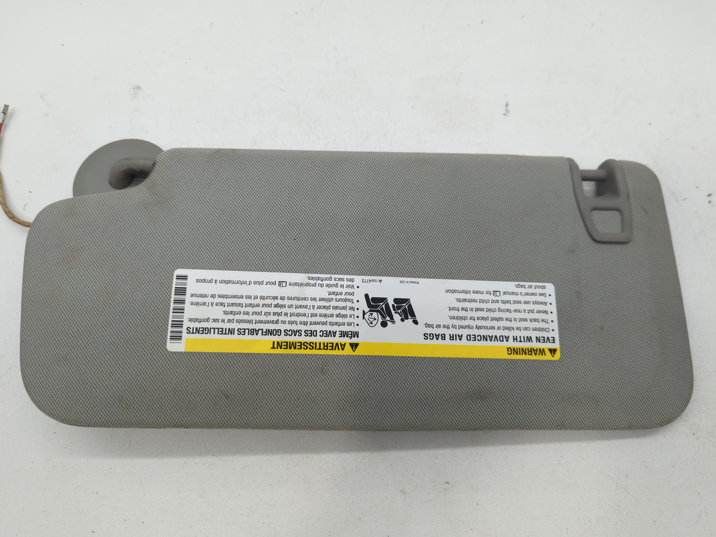 2010-2017 Chevrolet Equinox Sun Visor Shade Replacement Passenger Right Mirror Fits Fits 2010 2011 2012 2013 2014 2015 2016