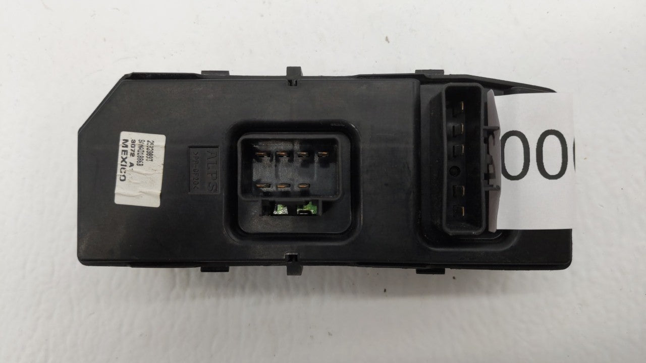 2009-2016 Chevrolet Impala Master Power Window Switch Replacement Driver Side Left P/N:25828893 Fits OEM Used Auto Parts - O