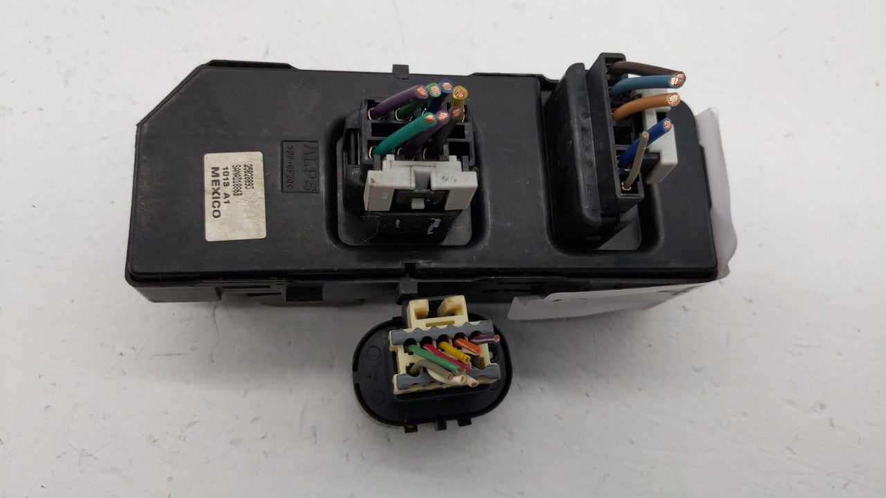 2009-2016 Chevrolet Impala Master Power Window Switch Replacement Driver Side Left P/N:25828893 Fits OEM Used Auto Parts - O