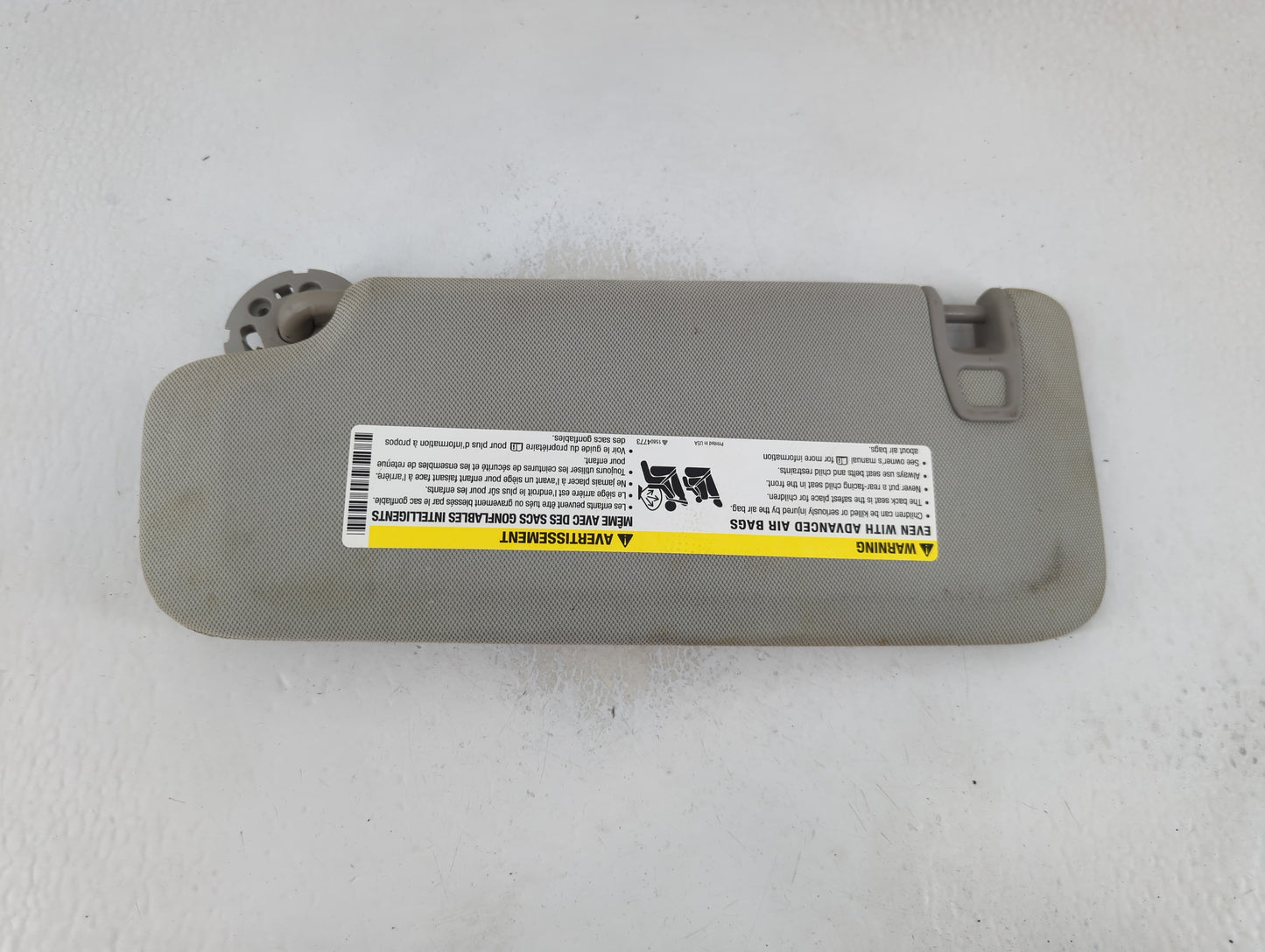 2013-2016 Chevrolet Malibu Sun Visor Shade Replacement Passenger Right Mirror Fits Fits 2013 2014 2015 2016 OEM Used Auto Pa