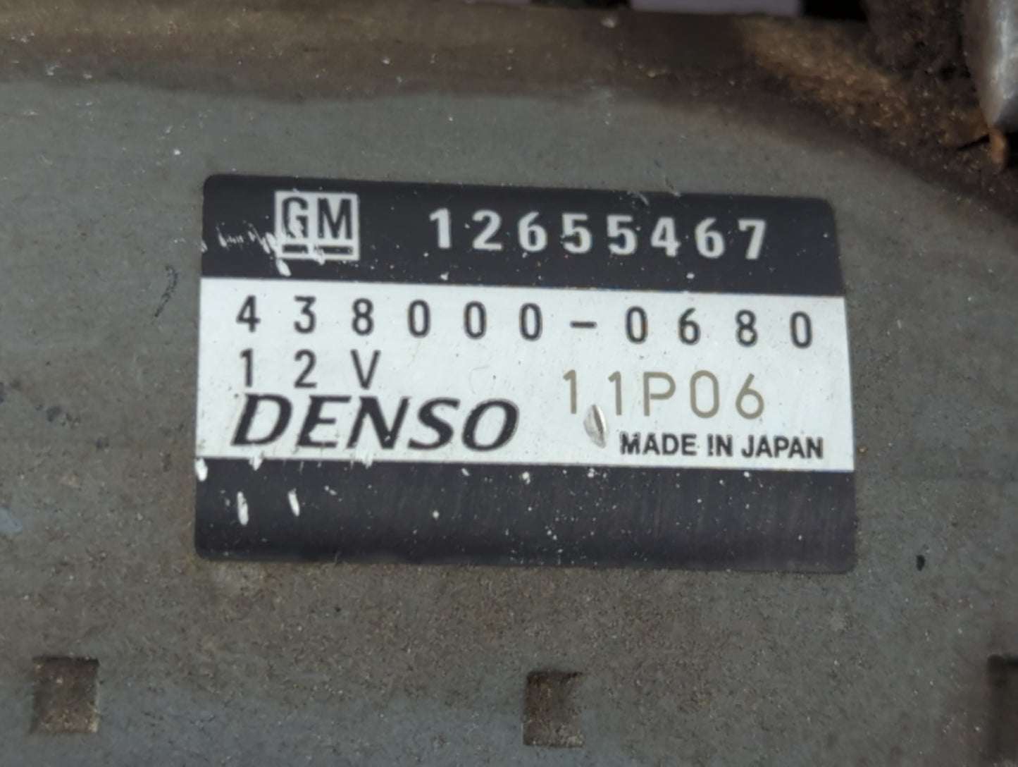 2013-2021 Chevrolet Malibu Car Starter Motor Solenoid OEM P/N:12655467 12657797 Fits OEM Used Auto Parts - Oemusedautoparts1