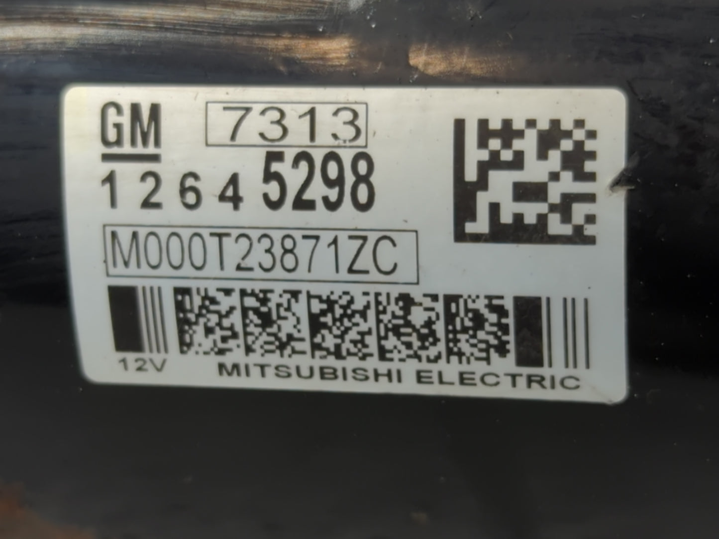 2008-2012 Chevrolet Malibu Car Starter Motor Solenoid OEM P/N:12655467 12657797 Fits OEM Used Auto Parts - Oemusedautoparts1