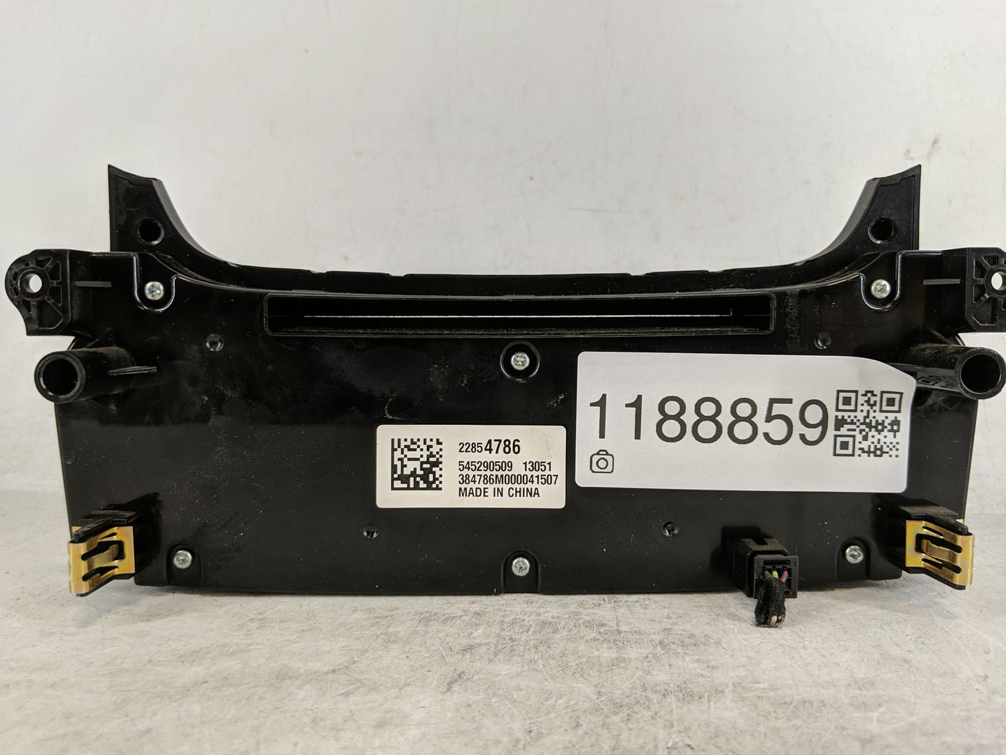 2013 Chevrolet Malibu Climate Control Module Temperature AC/Heater Replacement P/N:22854786 Fits OEM Used Auto Parts - Oemus