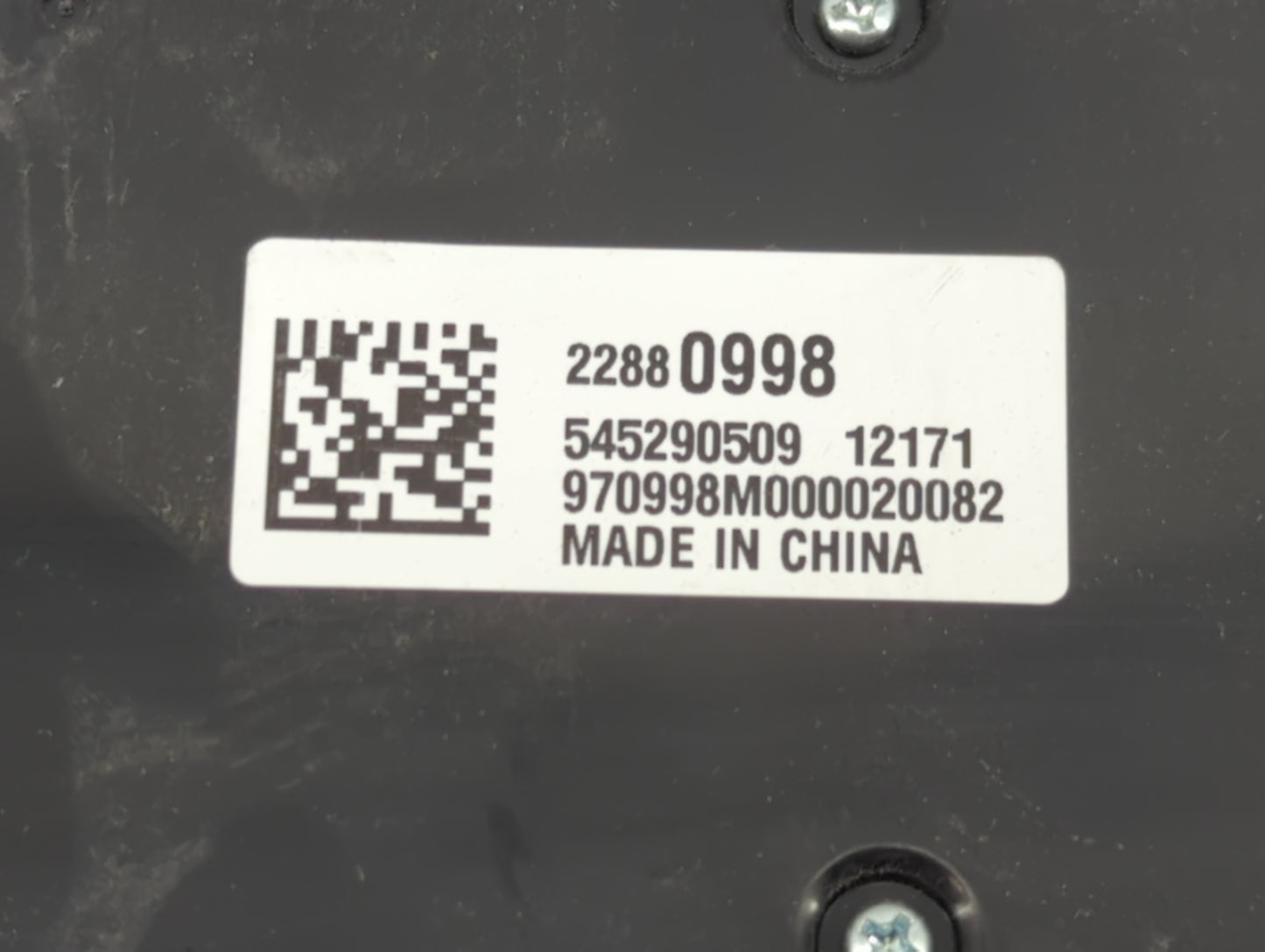 2013-2013 Chevrolet Malibu Radio Control Panel - Oemusedautoparts1.com