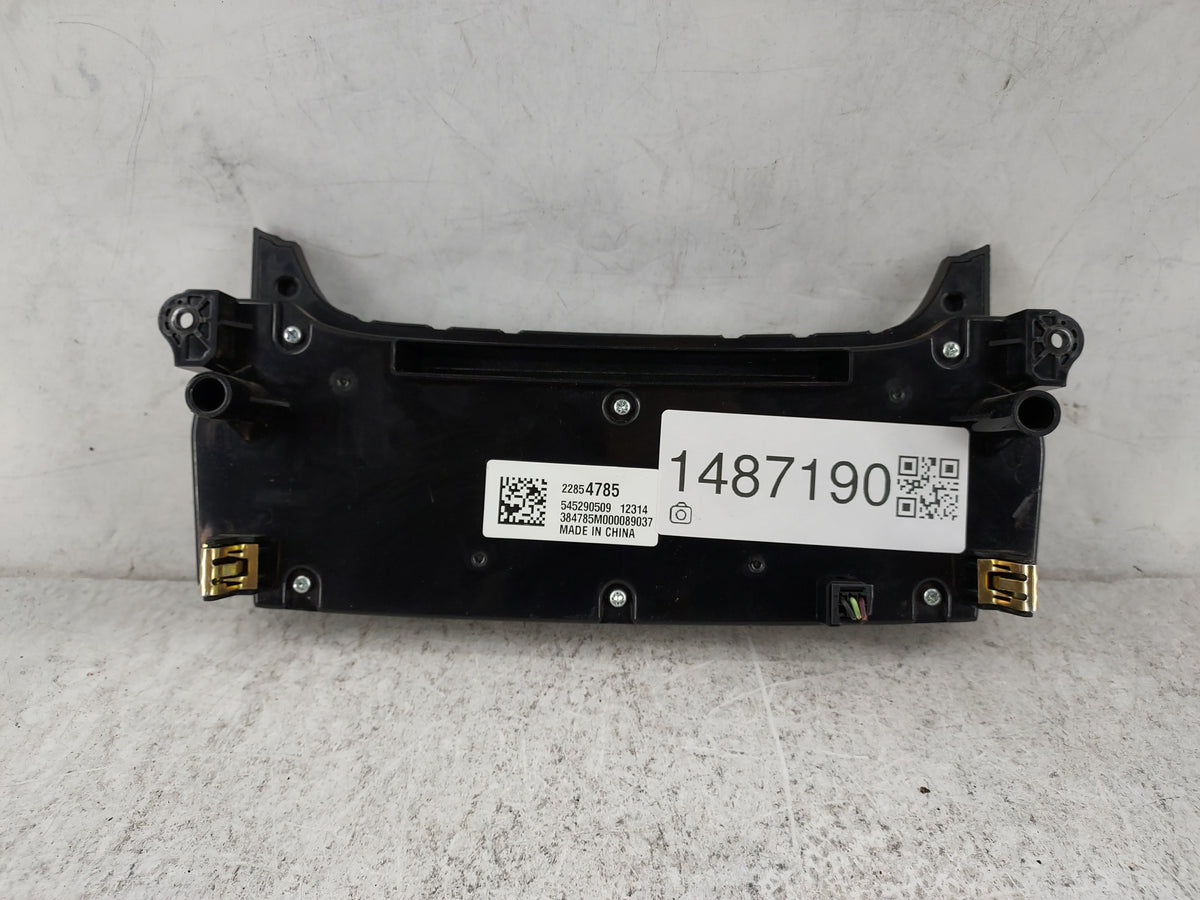 2013-2015 Chevrolet Malibu Climate Control Module Temperature AC/Heater Replacement P/N:22854785 22854784 Fits Fits 2013 201