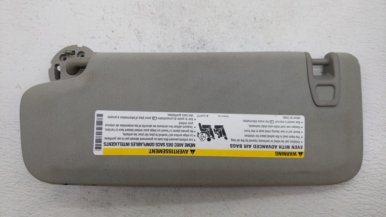 2013-2016 Chevrolet Malibu Sun Visor Shade Replacement Passenger Right Mirror Fits Fits 2013 2014 2015 2016 OEM Used Auto Pa