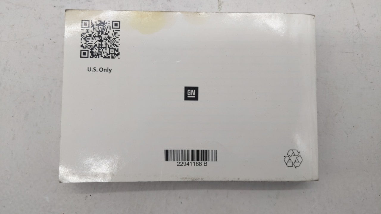 2013 Chevrolet Malibu Owners Manual Book Guide OEM Used Auto Parts - Oemusedautoparts1.com