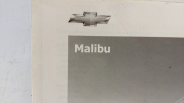 2013 Chevrolet Malibu Owners Manual Book Guide OEM Used Auto Parts