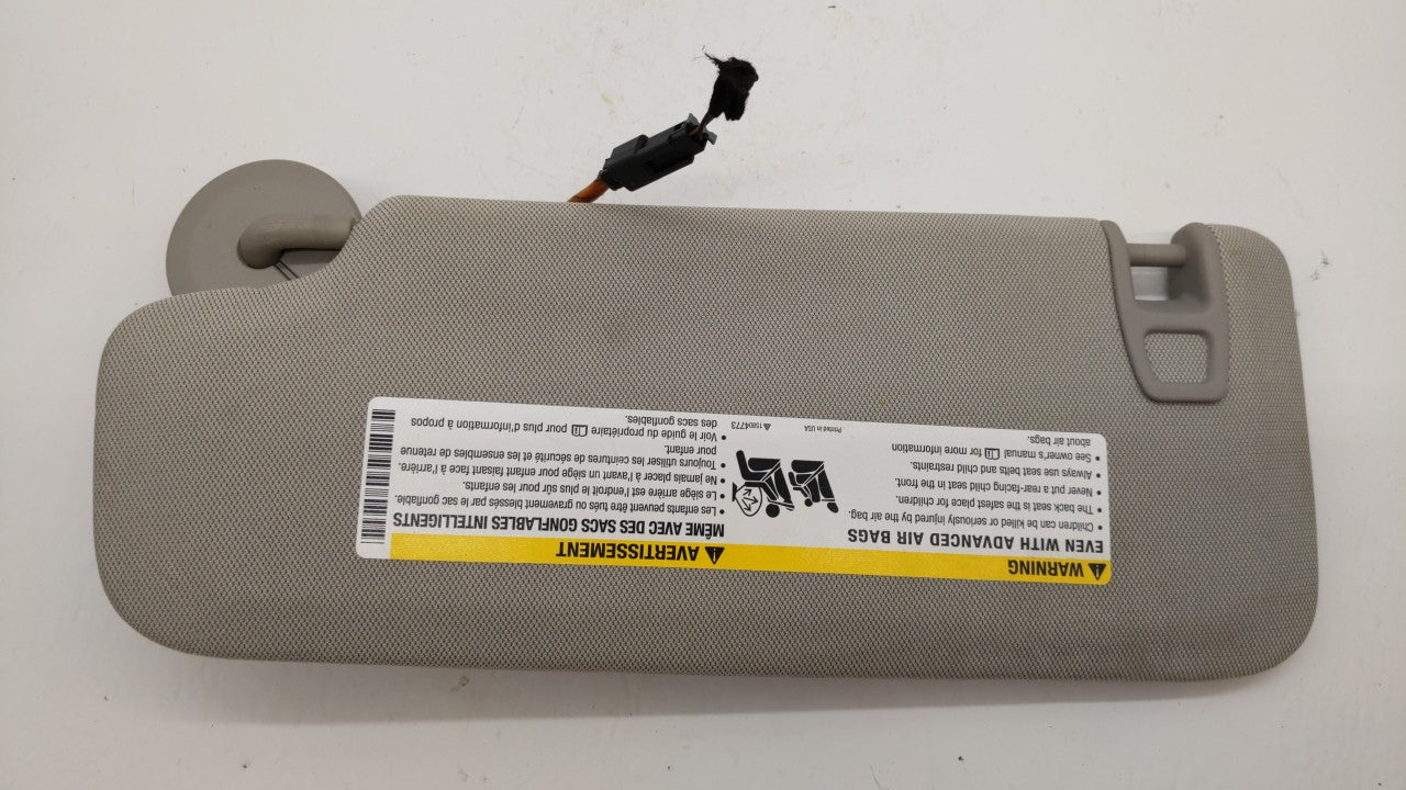 2013-2016 Chevrolet Malibu Sun Visor Shade Replacement Passenger Right Mirror Fits Fits 2013 2014 2015 2016 OEM Used Auto Pa